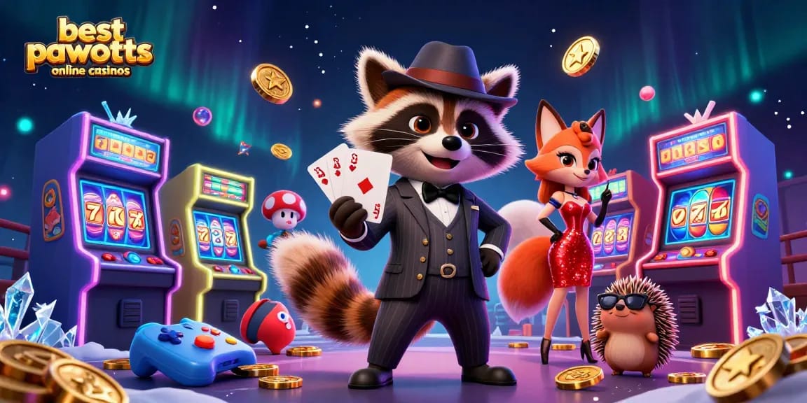 Experience the best payouts online casinos with this vibrant 3D casino illustration featuring characters in a gaming environment.