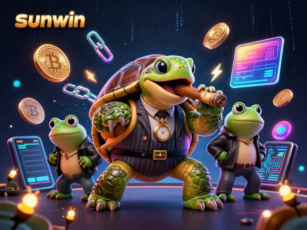 Play and win with Sunwin's immersive 3D casino experience and vibrant gaming elements.
